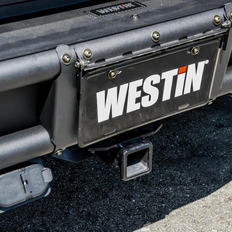 Westin 17-20 Ford F-150 Raptor Outlaw Rear Bumper - Tex. Blk Bumpers - Steel Westin