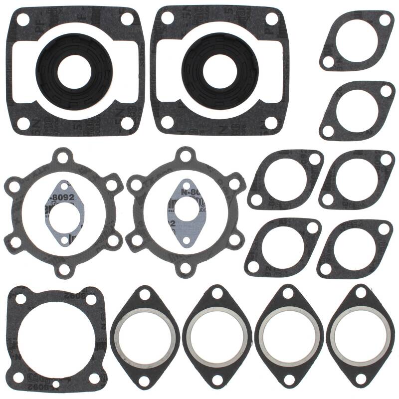 Vertex Gaskets 76-78 Arctic Cat Cheetah 5000 Complete Gasket Kit w/ Oil Seals Engine Hardware Vertex Pistons