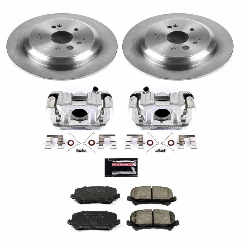 Power Stop 14-16 Acura MDX Rear Autospecialty Brake Kit w/Calipers Brake Kits - OE PowerStop