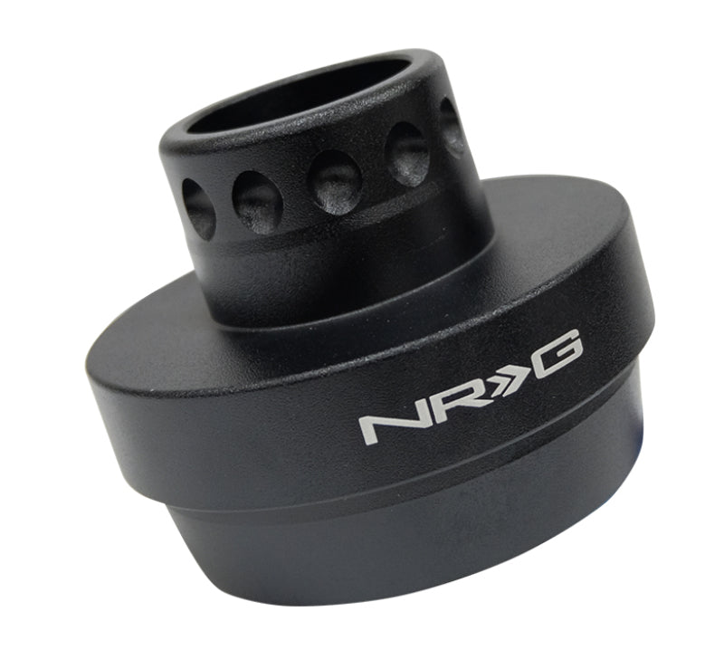 NRG Short Spline Adapter - 16+ Yamaha YXZ (Secures With OEM Lock Nut) - Black Steering Wheel Hubs NRG