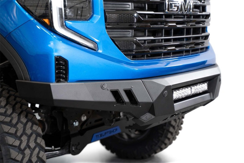 ADD 2022+ GMC 1500 Black Label Front Bumper Bumpers - Steel Addictive Desert Designs