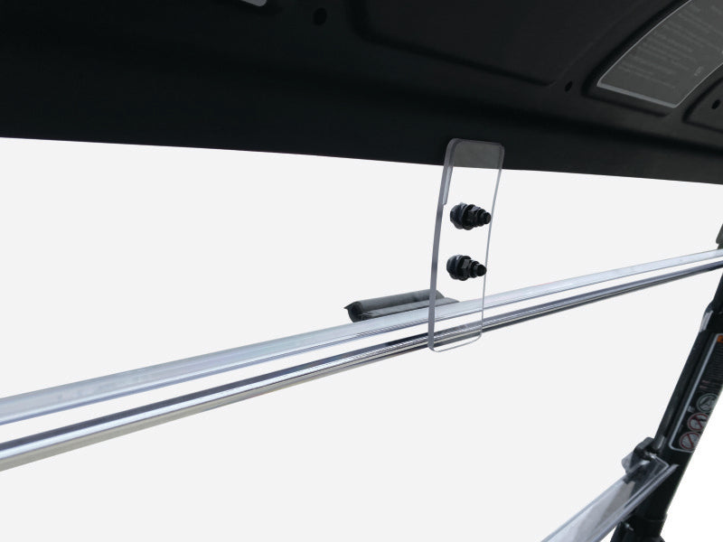 QuadBoss 16-22 Can-Am Defender HD10 Windbreak Folding Windshield Windshields QuadBoss