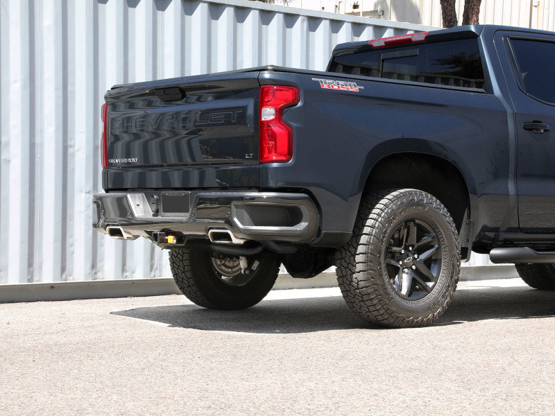 aFe Gemini XV 3in 304 SS Cat-Back Exhaust w/ Cutout 19-21 GM Silverado/Sierra 1500 V8 Catback aFe