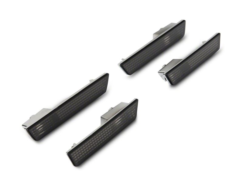 Raxiom 08-14 Dodge Challenger Axial Series Side Marker Lamps- Smoked Sidemarkers & Indicators Raxiom