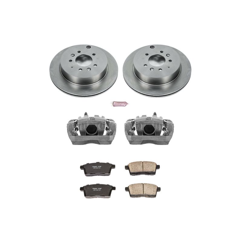 Power Stop 07-12 Mazda CX-7 Rear Autospecialty Brake Kit w/Calipers Brake Kits - OE PowerStop