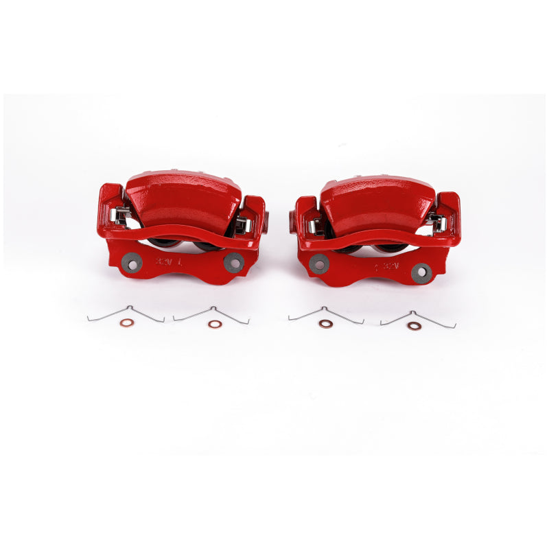 Power Stop 01-05 Lexus IS300 Front Red Calipers w/Brackets - Pair Brake Calipers - Perf PowerStop