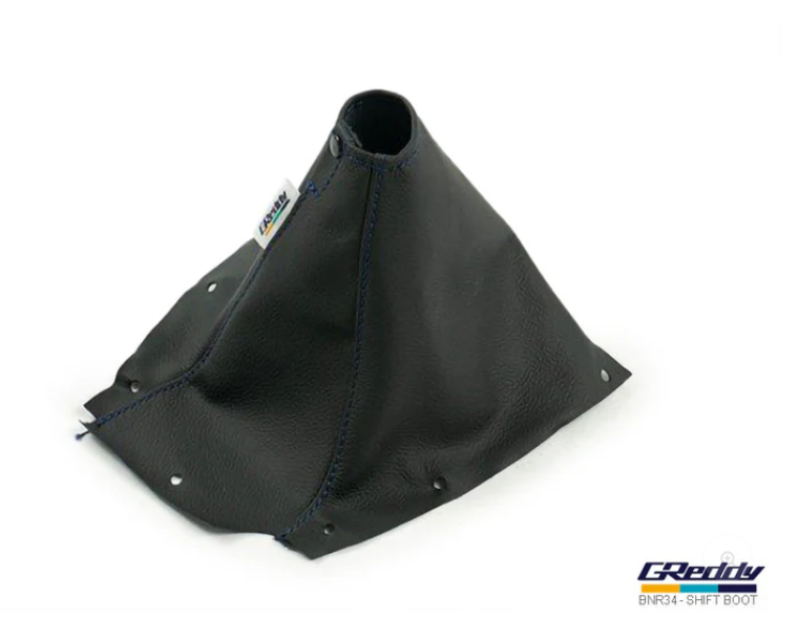 GReddy 99-02 Nissan Skyline R34 Genuine Leather Shift Boot Shift Boot GReddy