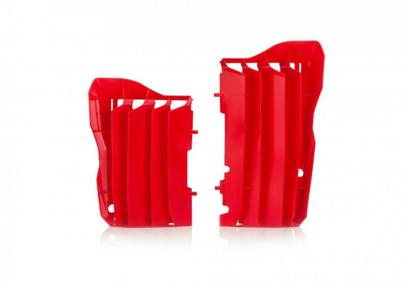 Cycra 17-20 Honda CRF450R/RX Radiator Louvers - Red Plastics Cycra