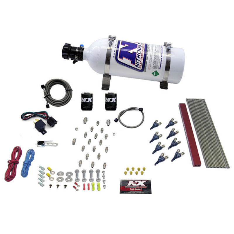 Nitrous Express GM LT1/LS1 Pro Piranha Nozzle Gas Nitrous Kit w/5lb Bottle Nitrous Systems Nitrous Express