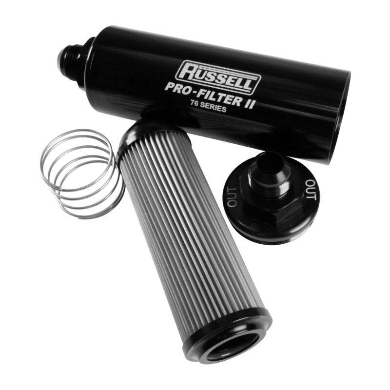 Russell 10An 10 Micron Filter Assembly 76 Series Pro-Filter 2 Fuel Filters Russell