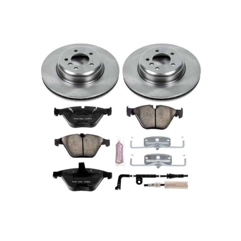 Power Stop 08-10 BMW 535i Front Autospecialty Brake Kit Brake Kits - OE PowerStop