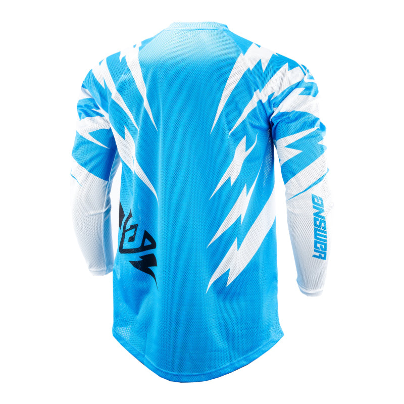 Answer 26 LE Syncron Rizz Vented Jersey Cyan/White/Black - XL Jerseys Answer