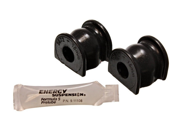 Energy Suspension 99-00/02-05 Honda Civic Si Black 15mm Rear Sway Bar Bushings Bushing Kits Energy Suspension