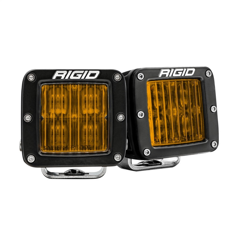 Rigid Industries D-Series PRO SAE Fog Yellow Pair Light Bars & Cubes Rigid Industries