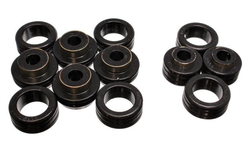 Energy Suspension 87-96 Dodge Dakota 2WD Black Body (Cab) Mount Set Bushing Kits Energy Suspension