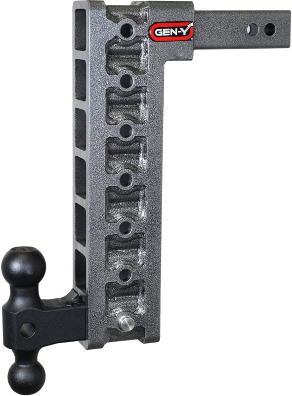 Gen-Y Mega Duty 2in Shank 15in Drop 2K TW 16K Hitch w/GH-051 Dual-Ball/GH-0100 Stabilizer Kit Hitch Receivers GEN-Y Hitch