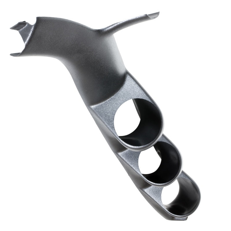 Autometer 87-93 Ford Mustang (Hard Top) 52mm Black Triple Pillar Pod Gauge Pods AutoMeter