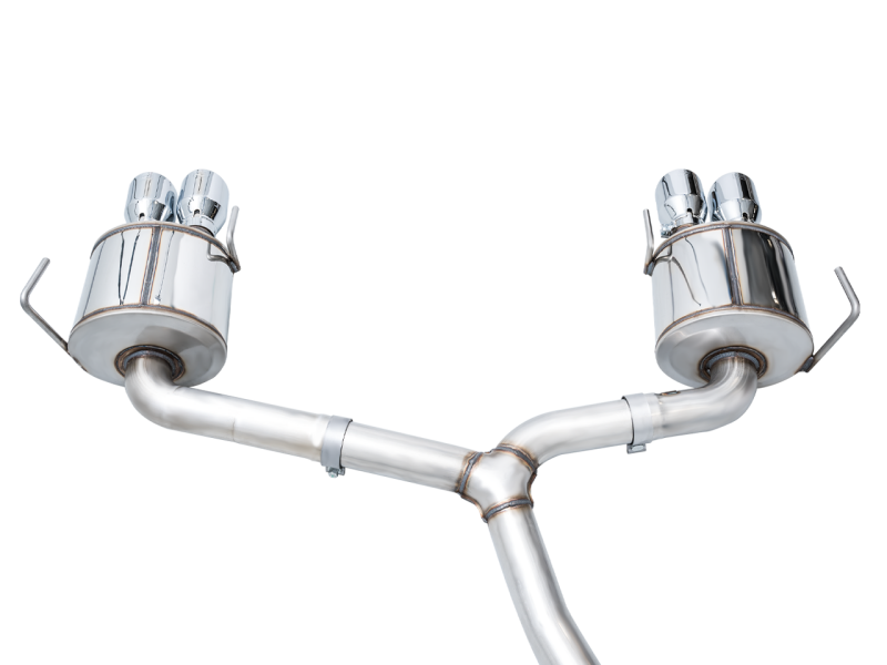 AWE Tuning 2022+ VB Subaru WRX Touring Edition Exhaust - Chrome Silver Tips Catback AWE Tuning