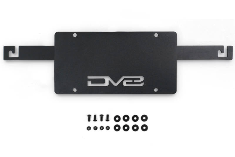 DV8 Offroad 21-23 Ford Bronco Capable Bumper Front License Plate Mount License Plate Relocation DV8 Offroad