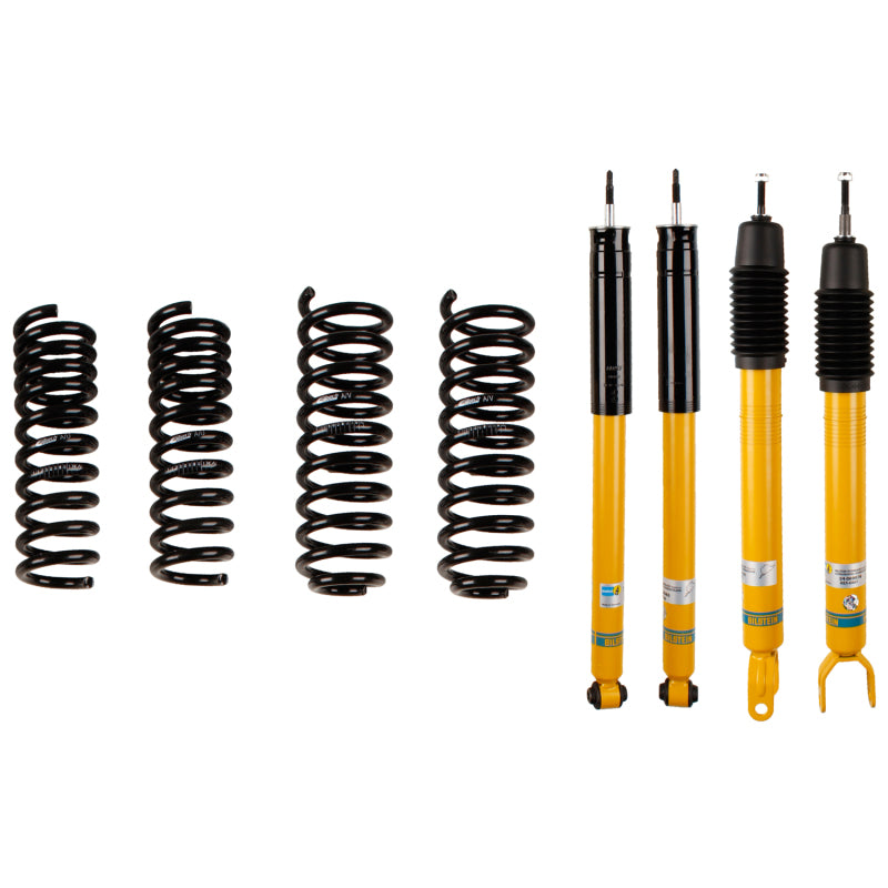 Bilstein B12 2009 Mercedes-Benz E350 Base Sedan Front and Rear Suspension Kit Shock & Spring Kits Bilstein