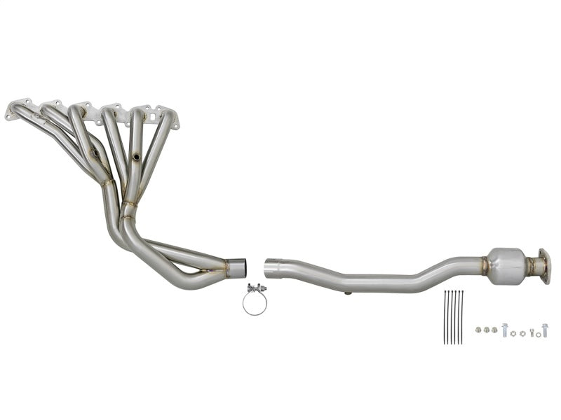aFe Twisted Steel Long Tube Header/Connection Pipes Street Series 01-16 Nissan Patrol (Y61) V8 4.8L Headers & Manifolds aFe