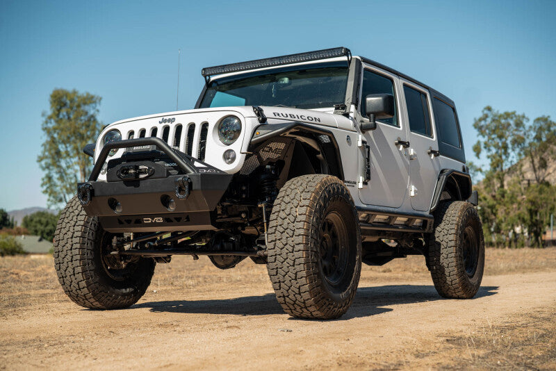 DV8 Offroad 2007-2018 Jeep Wrangler JK Front Skid Plate Skid Plates DV8 Offroad