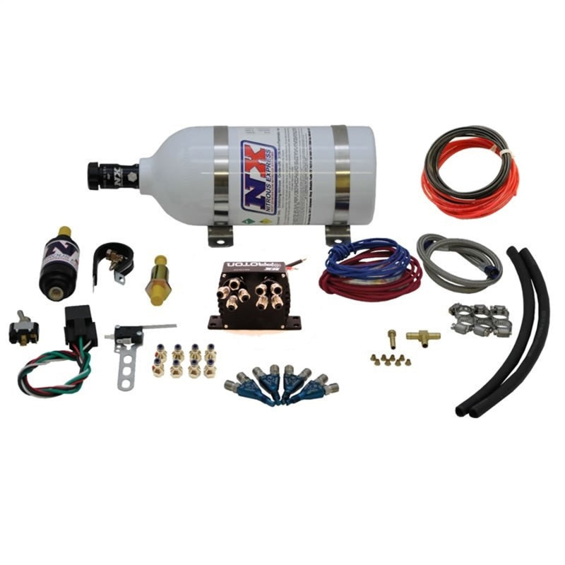 Nitrous Express Moto 4 Nitrous Kit w/1.0lb Bottle Nitrous Systems Nitrous Express