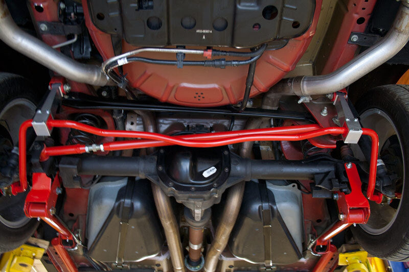 UMI Performance 05-14 Ford Mustang Rear Sway Bar- 22mm Solid CrMo Sway Bars UMI Performance