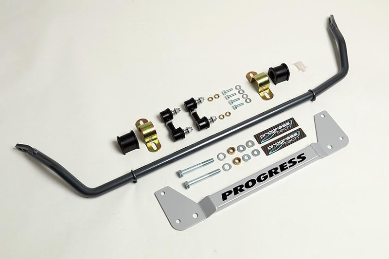 Progress Tech 02-06 Acura RSX Rear Sway Bar (24mm - Adjustable w/ End Links and Bar Brace) Sway Bars Progress Technology