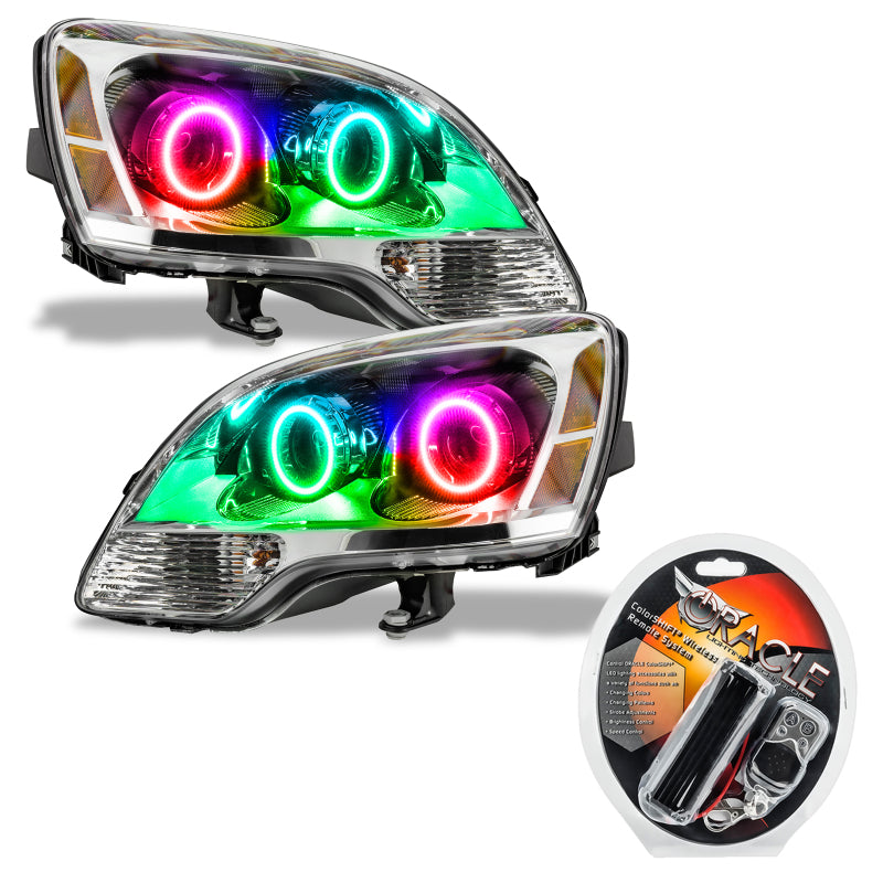 Oracle 08-12 GMC Acadia SMD HL - 2nd Design - Halogen - ColorSHIFT Headlights ORACLE Lighting