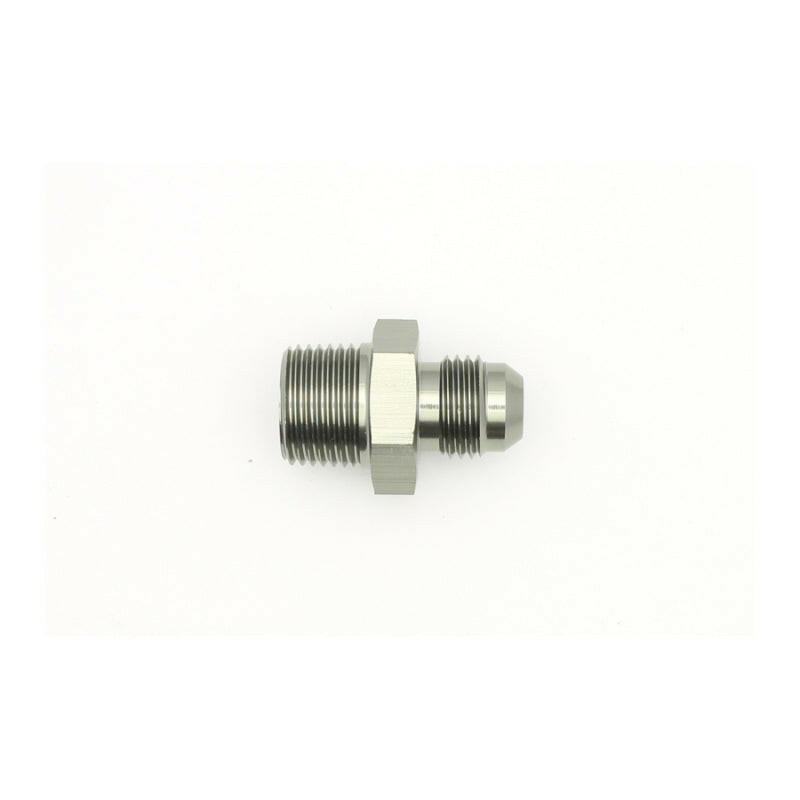 DeatschWerks 6AN Male Flare To 3/8in. Male NPT Adapter Fittings DeatschWerks