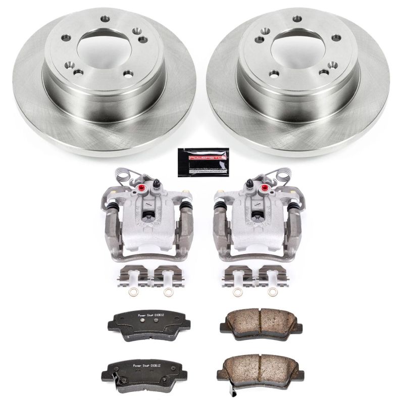Power Stop 11-19 Hyundai Elantra Rear Autospecialty Brake Kit w/Calipers Brake Kits - OE PowerStop