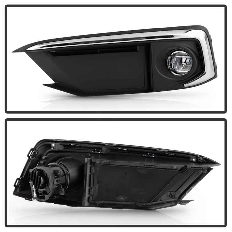 Spyder Honda Civic 2019+ OEM LED Fog Lights w/ OEM switch - Clear FL-HC2019-LED-C Fog Lights SPYDER