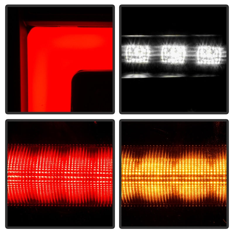 Spyder 21-23 Chevy Tahoe/Suburban (Halogen Only) LED Tail Lights - Blk (ALT-YD-CSUB21HAL-GR-BK) Tail Lights SPYDER