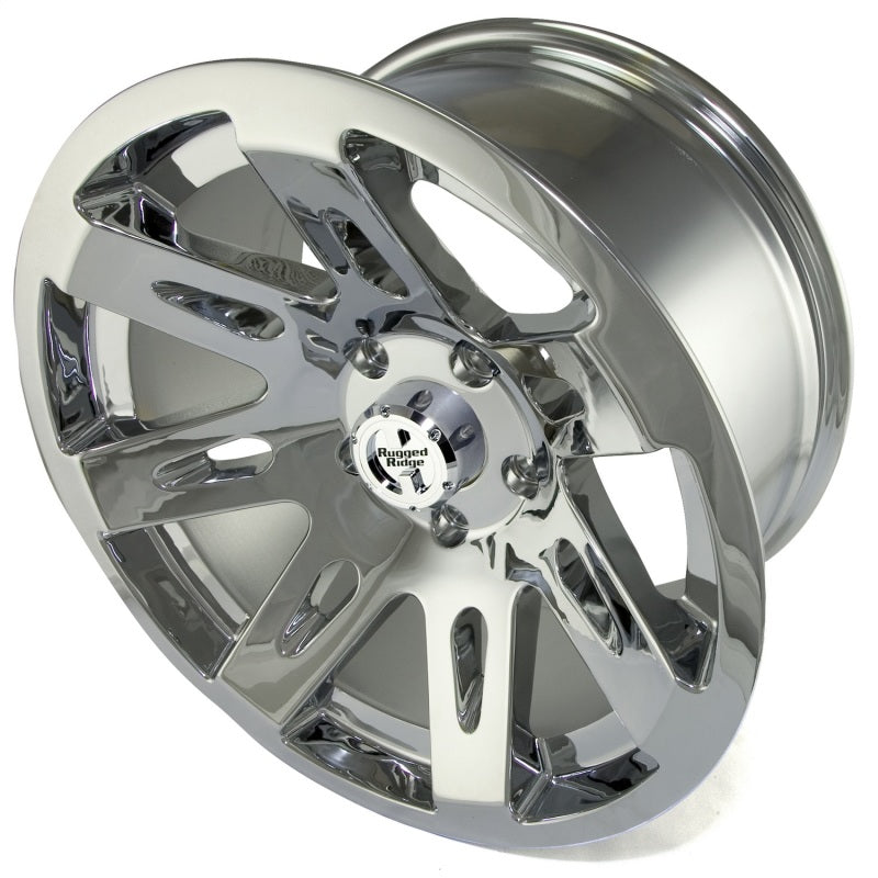 Rugged Ridge XHD Wheel Chrome 17X9 5 on 5 Wheels - Steel Rugged Ridge