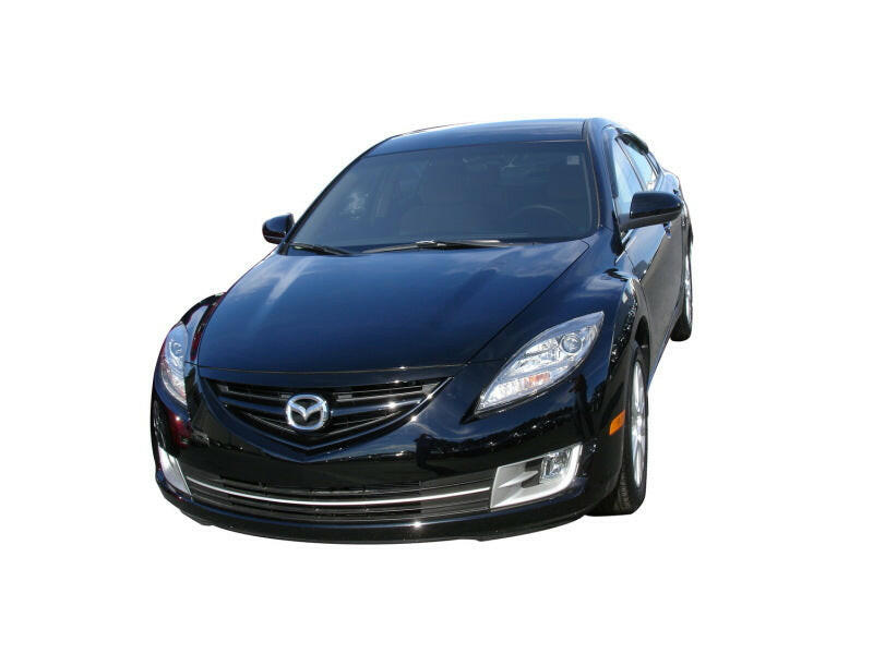AVS 09-13 Mazda 6 Ventvisor Outside Mount Window Deflectors 4pc - Smoke Wind Deflectors AVS