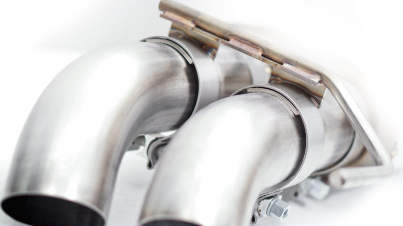 Stainless Works 2010-14 Ford Raptor 3in Exhaust Chambered Mufflers Dump Exit Catback Stainless Works