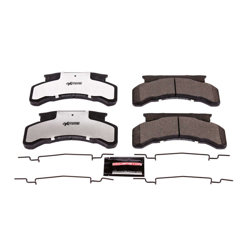 Power Stop 93-97 Chevrolet B7 Front or Rear Z36 Truck & Tow Brake Pads w/Hardware Brake Pads - Performance PowerStop