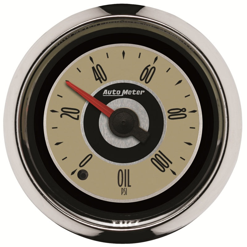 AutoMeter Gauge Oil Press 2-1/16in. 100PSI Digital Stepper Motor Cruiser Gauges AutoMeter