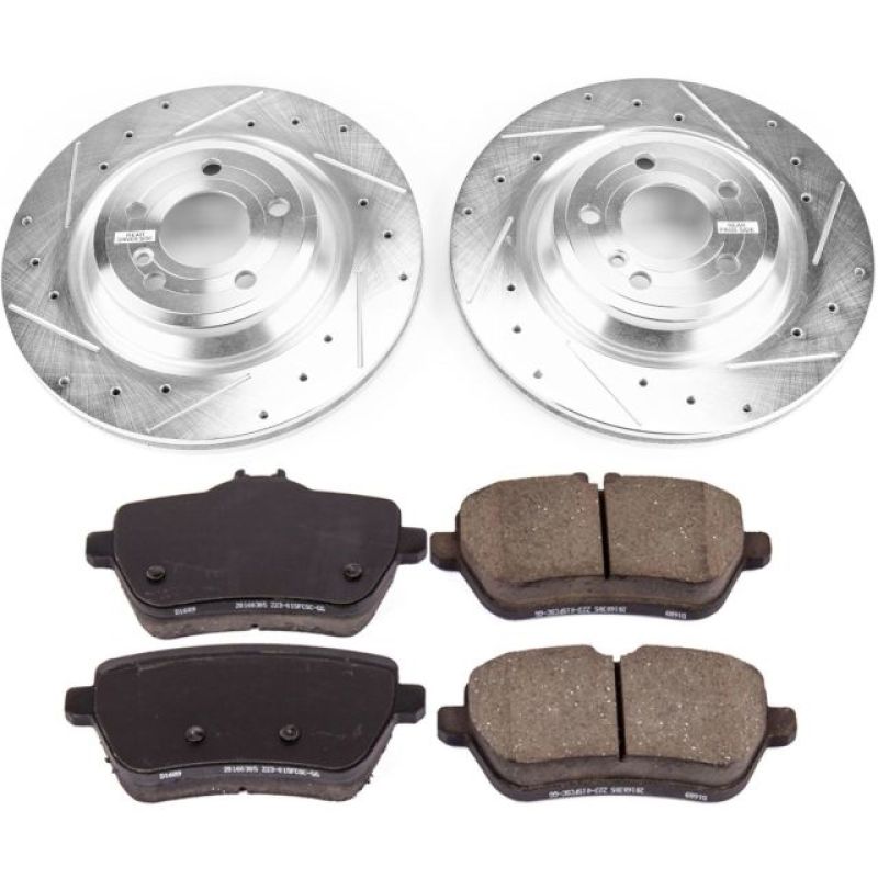 Power Stop 15-16 Mercedes-Benz SL400 Rear Z23 Evolution Sport Brake Kit Brake Kits - Performance D&S PowerStop