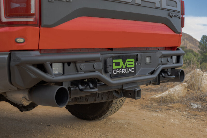 DV8 Offroad 2017-2020 Ford F-150 Raptor Tube Rear Bumper Bumpers - Steel DV8 Offroad