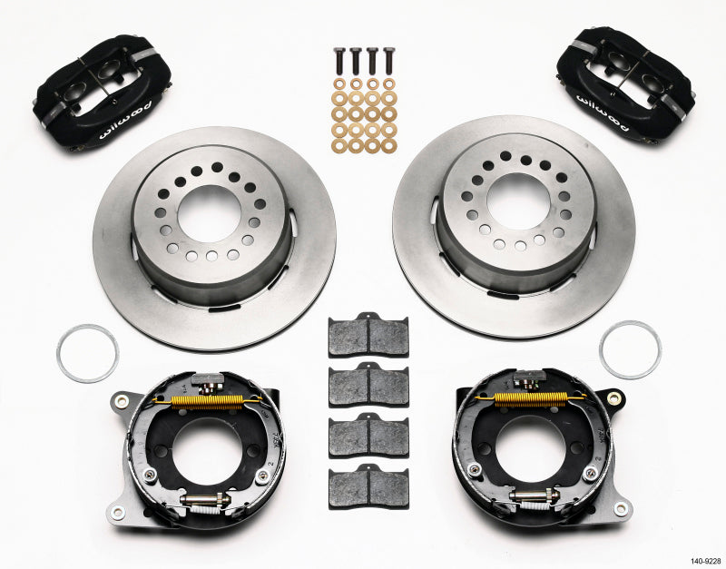 Wilwood Forged Dynalite P/S Park Brake Kit 2005-2014 Mustang Big Brake Kits Wilwood