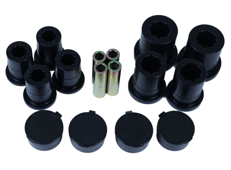 Energy Suspension 05-15 Toyota Tacoma 2WD (5-Lug) Front Control Arm Bushing Set - Black Bushing Kits Energy Suspension