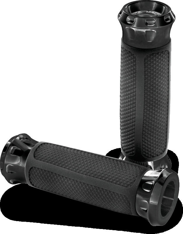 Performance Machine Overdrive Grip Set - Black Ano Grips Performance Machine