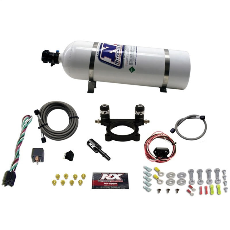 Nitrous Express 2013+ Subaru BRZ Nitrous Plate Kit (35-100HP) w/15lb Bottle Nitrous Systems Nitrous Express
