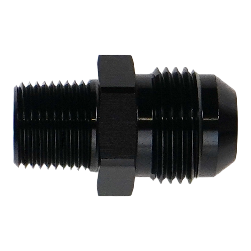 DeatschWerks 10AN Male Flare to 3/8in NPT Male Adapter Fittings DeatschWerks