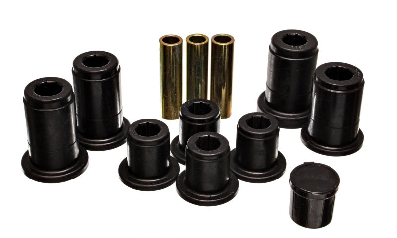Energy Suspension Frt Control Arm Bushing Set - Black Bushing Kits Energy Suspension