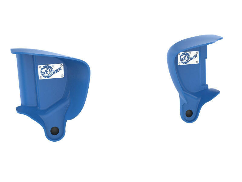aFe Magnum FORCE Dynamic Air Scoop 15-18 BMW M3/15-20 M4 - Blue Air Intake Components aFe