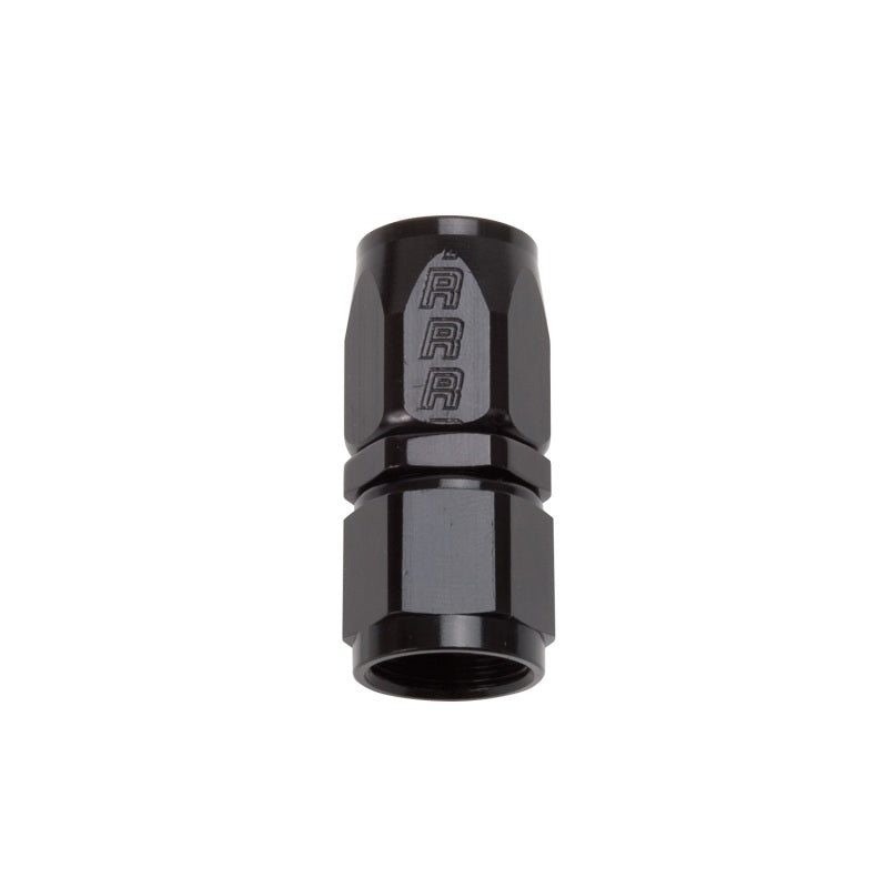 Russell Performance -6 AN Black Straight Full Flow Hose End Fittings Russell