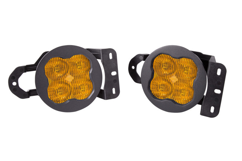 Diode Dynamics SS3 Max Type MS Kit ABL - Yellow SAE Fog Light Accessories and Wiring Diode Dynamics